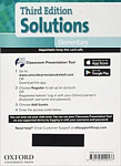 Solutions (3rd edition)  Elementary Classroom Presentation Tool